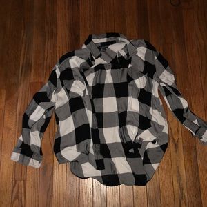 high low flannel